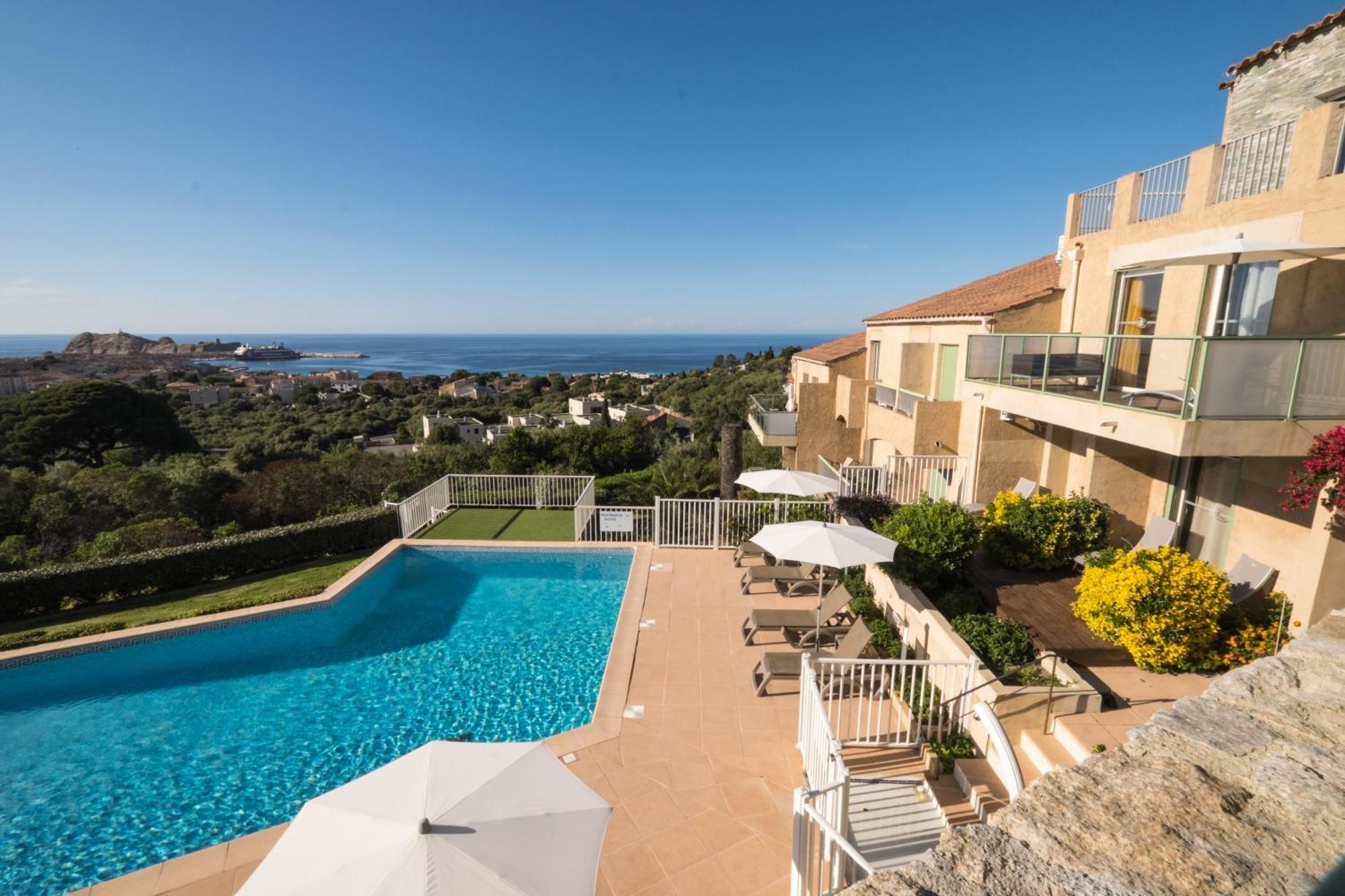 Hotel Funtana Marina L'Ile-Rousse (Corsica) Exterior foto
