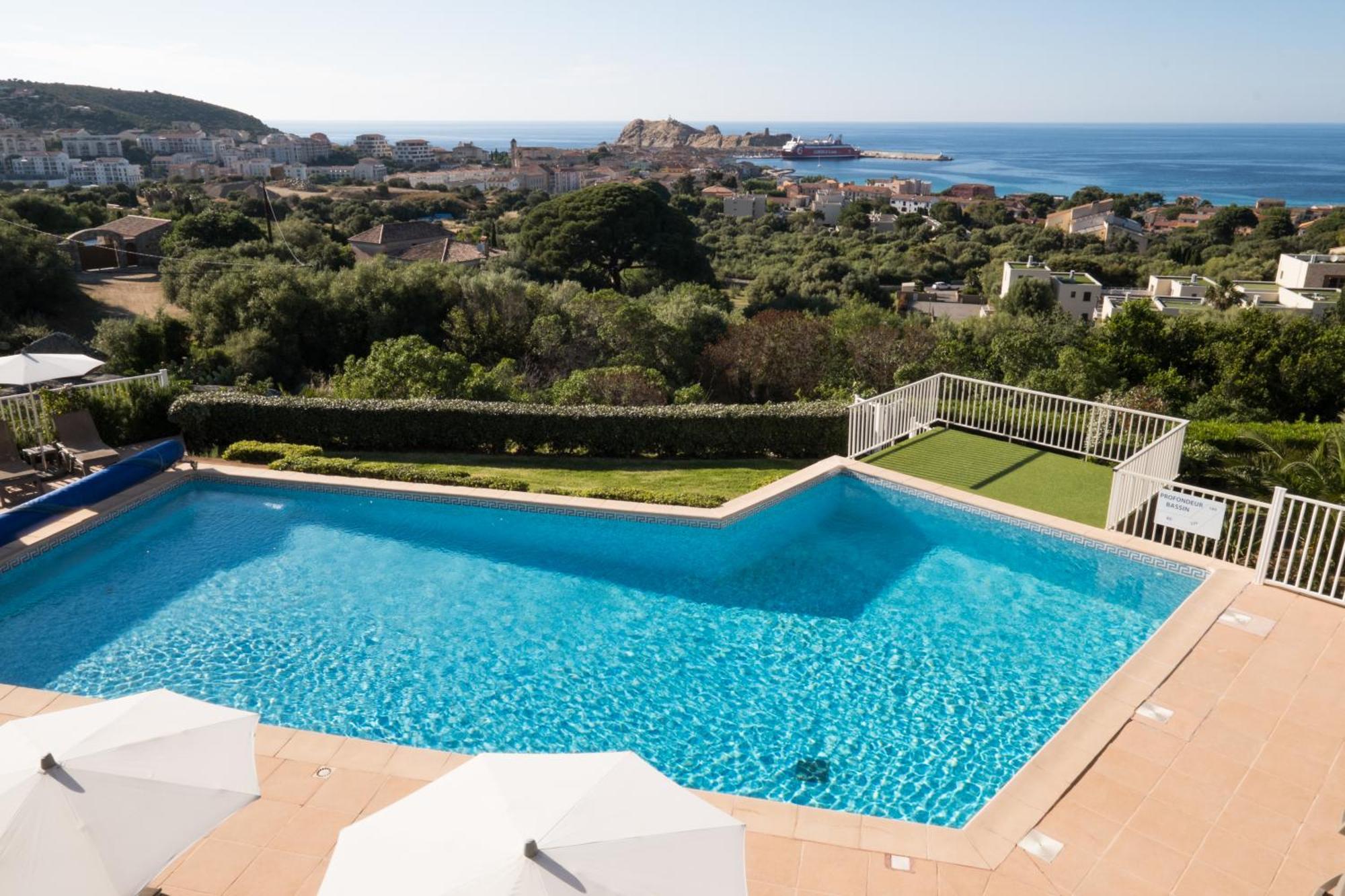 Hotel Funtana Marina L'Ile-Rousse (Corsica) Exterior foto